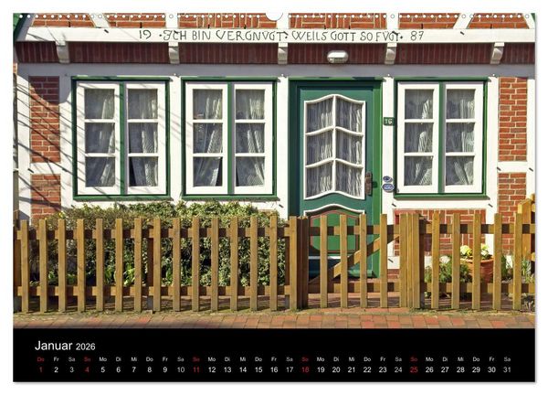 Produktbild: Ostfriesland (hochwertiger Premium Wandkalender 2026 DIN A2 quer), Kunstdruck in Hochglanz