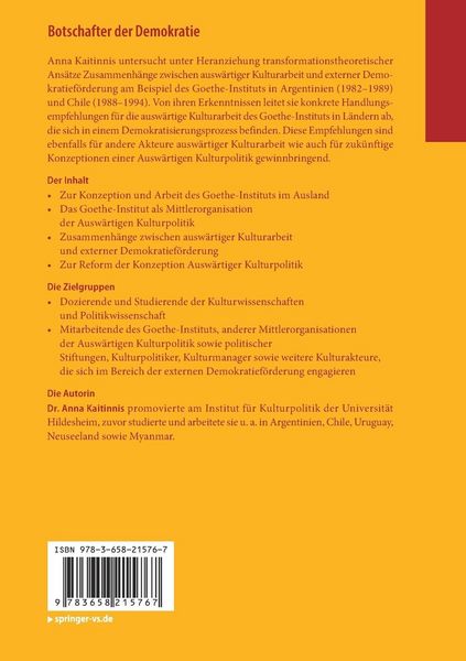 Produktbild: Botschafter der Demokratie
