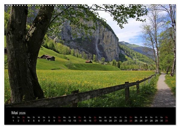 Produktbild: Unterwegs in den Schweizer Bergen - swissmountainview.ch (Wandkalender 2026 DIN A2 quer), CALVENDO Monatskalender