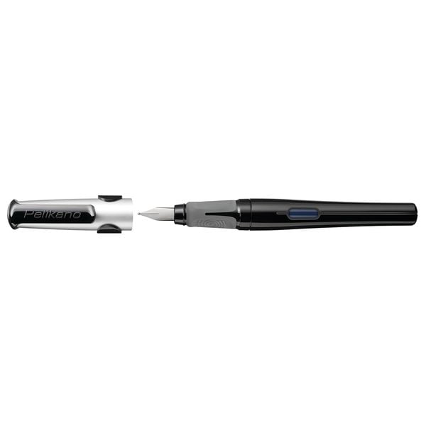 Produktbild: Pelikan F&uuml;ller Pelikano&reg; Original f&uuml;r Linksh&auml;nder, Schwarz, Feder L