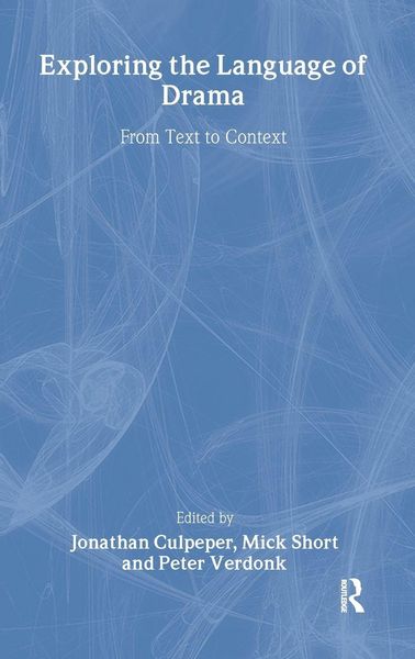 Produktbild: Exploring the Language of Drama