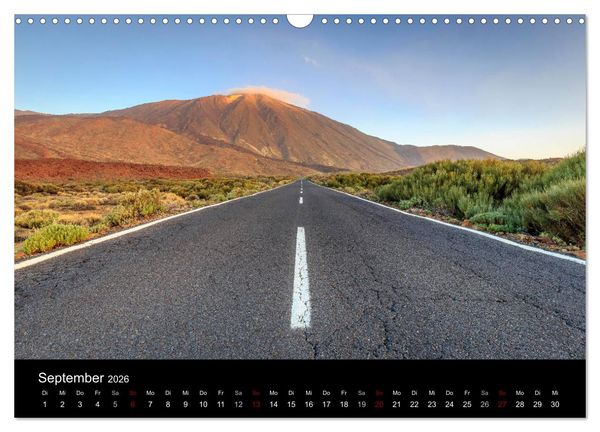 Produktbild: Teneriffa - Die Vulkaninsel im sch&ouml;nsten Licht (Wandkalender 2026 DIN A3 quer), CALVENDO Monatskalender
