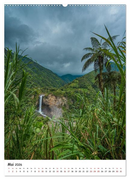 Produktbild: Traumhaftes Ecuador (Wandkalender 2026 DIN A2 hoch), CALVENDO Monatskalender