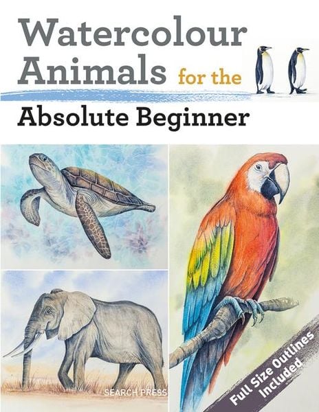 Produktbild: Watercolour Animals for the Absolute Beginner