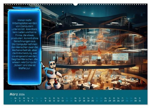 Produktbild: Mathe ist eigentlich doch ganz cool! (Wandkalender 2026 DIN A2 quer), CALVENDO Monatskalender