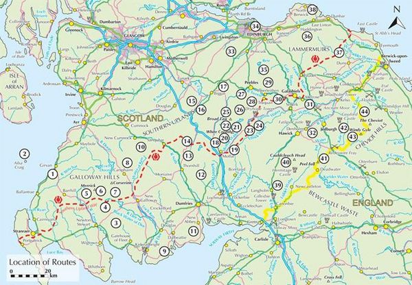 Produktbild: Walking in the Southern Uplands