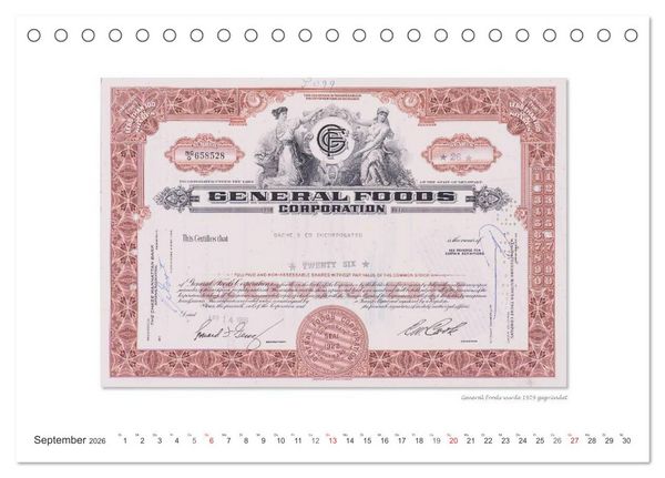 Produktbild: Aktien & Wertpapiere (Tischkalender 2026 DIN A5 quer), CALVENDO Monatskalender
