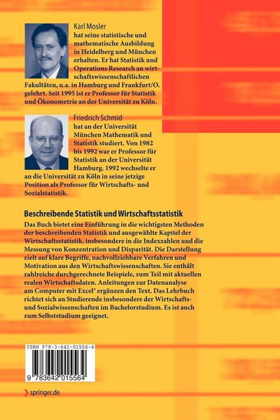 Produktbild: Beschreibende Statistik und Wirtschaftsstatistik