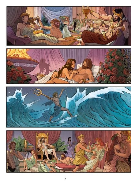 Produktbild: Mythen der Antike: Prometheus und die B&uuml;chse der Pandora (Graphic Novel)