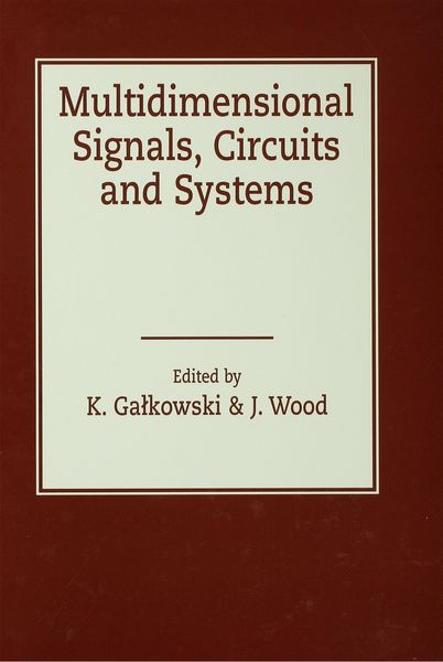 Produktbild: Multidimensional Signals, Circuits and Systems