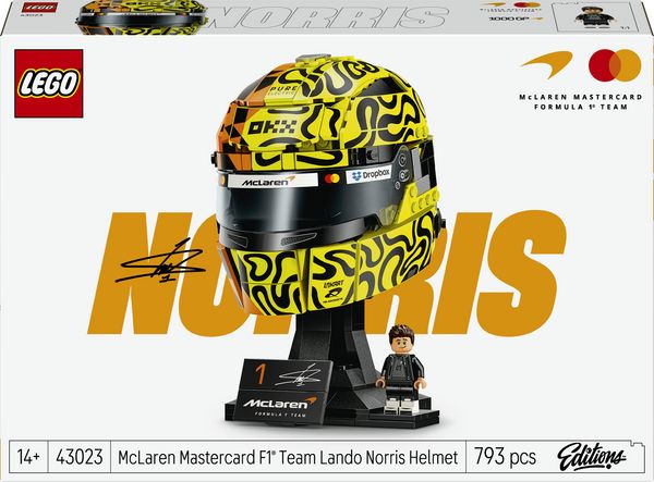 Produktbild: LEGO Editions 43023 McLaren Mastercard F1 Team Lando Norris&rsquo; Helm; Bauset
