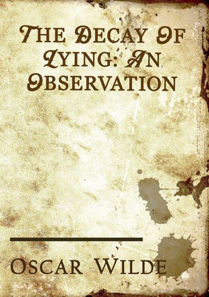 Produktbild: The Decay of Lying