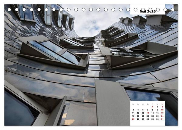 Produktbild: Moderne Architektur. Impressionen (Tischkalender 2026 DIN A5 quer), CALVENDO Monatskalender