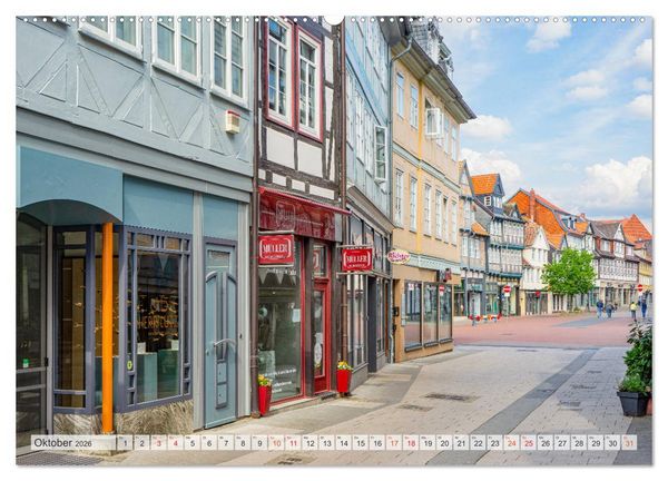 Produktbild: Wolfenb&uuml;ttel Impressionen (hochwertiger Premium Wandkalender 2026 DIN A2 quer), Kunstdruck in Hochglanz