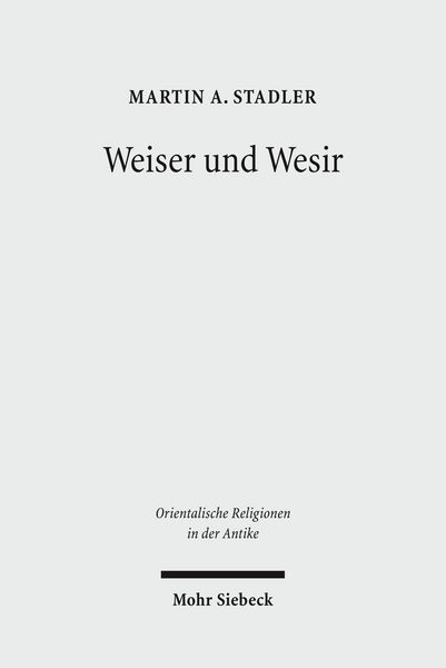 Produktbild: Weiser und Wesir