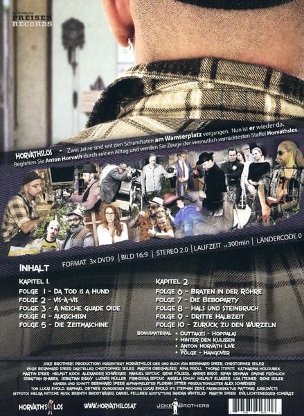 Produktbild: Horvathslos - T&auml;glich gr&uuml;&szlig;t der Alltag - Staffel 4 (+ Bonus-DVD) [2 DVDs]