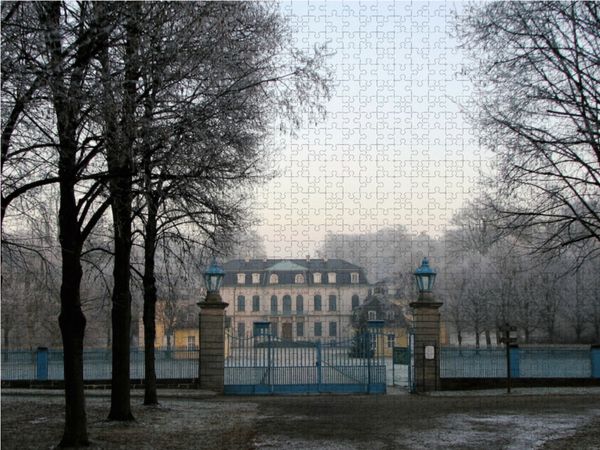 Produktbild: CALVENDO Puzzle Schloss Wilhelmsthal 1000 Teile Lege-Gr&ouml;&szlig;e 64 x 48 cm Foto-Puzzle Bild von Sabine L&ouml;wer
