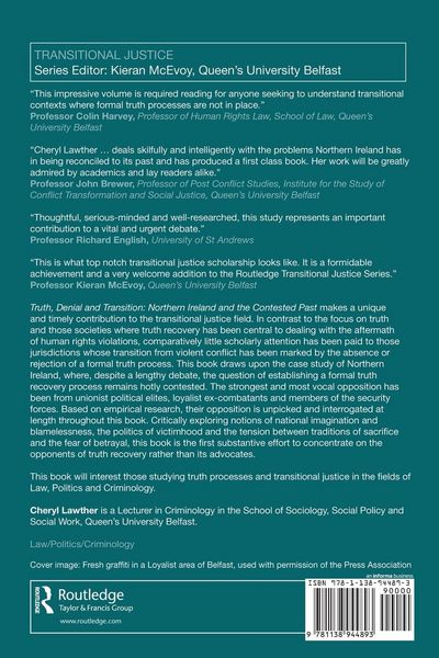 Produktbild: Truth, Denial and Transition