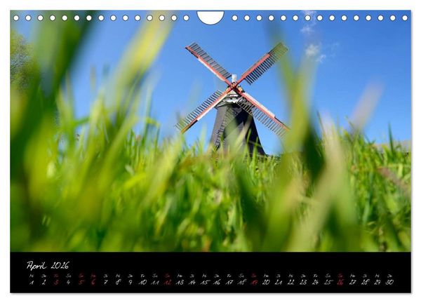 Produktbild: Vier- und Marschlande Hamburgs gr&uuml;ner S&uuml;dosten (Wandkalender 2026 DIN A4 quer), CALVENDO Monatskalender