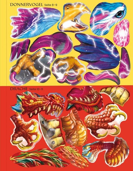 Produktbild: Der gro&szlig;e Stickerspa&szlig;: Mythische Monster