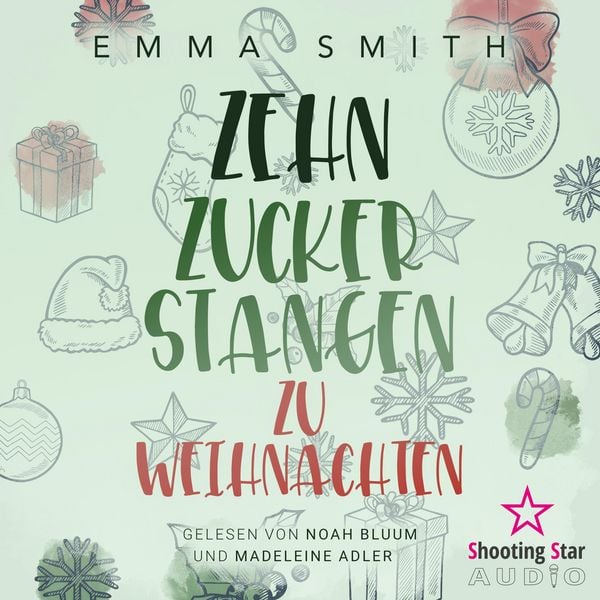 Produktbild: Zehn Zuckerstangen zu Weihnachten