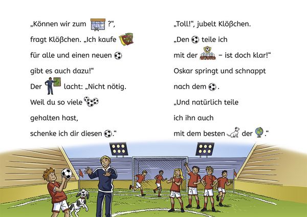 Produktbild: TKKG Junior, B&uuml;cherhelden Erstes Lesen, Tatort Fu&szlig;ballplatz