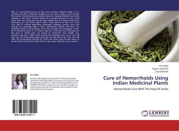 Produktbild: Cure of Hemorrhoids Using Indian Medicinal Plants