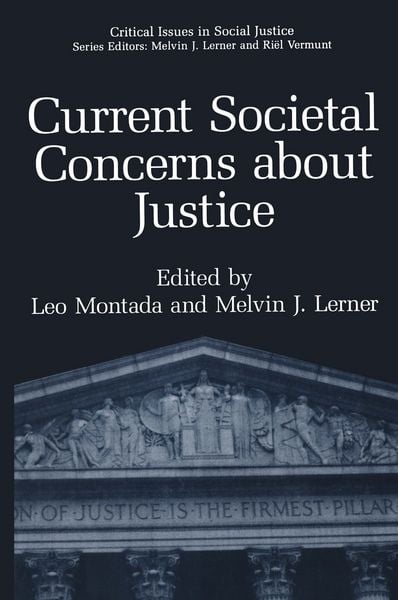 Produktbild: Current Societal Concerns about Justice