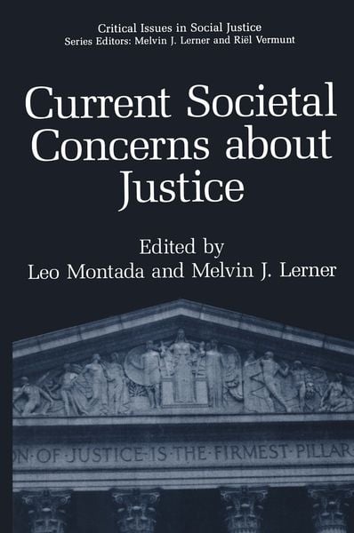 Produktbild: Current Societal Concerns about Justice