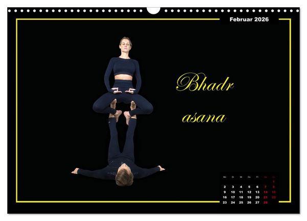 Produktbild: Yoga - Asana (Wandkalender 2026 DIN A3 quer), CALVENDO Monatskalender