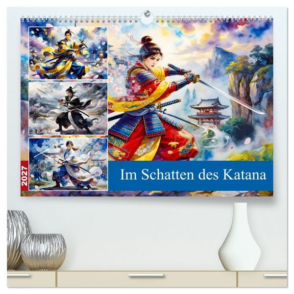 Produktbild: Im Schatten des Katana (hochwertiger Premium Wandkalender 2027 DIN A2 quer), Kunstdruck in Hochglanz