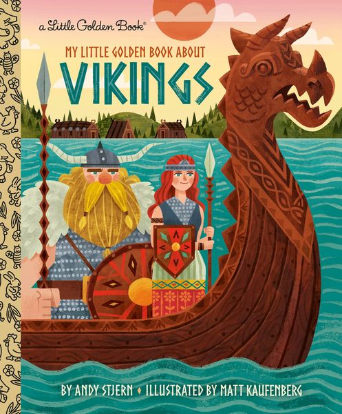Produktbild: My Little Golden Book About Vikings
