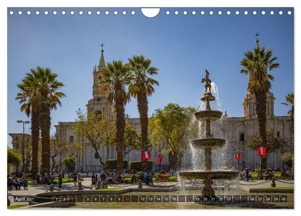 Produktbild: Peru - Traumreise durch das Land der Inka (Wandkalender 2027 DIN A4 quer), CALVENDO Monatskalender