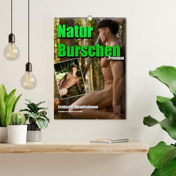 Produktbild: Naturburschen... Premium (Wandkalender 2027 DIN A3 hoch), CALVENDO Monatskalender