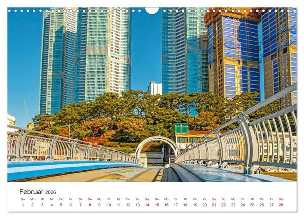 Produktbild: Busan - Hafenstadt in S&uuml;dkorea (Wandkalender 2026 DIN A3 quer), CALVENDO Monatskalender
