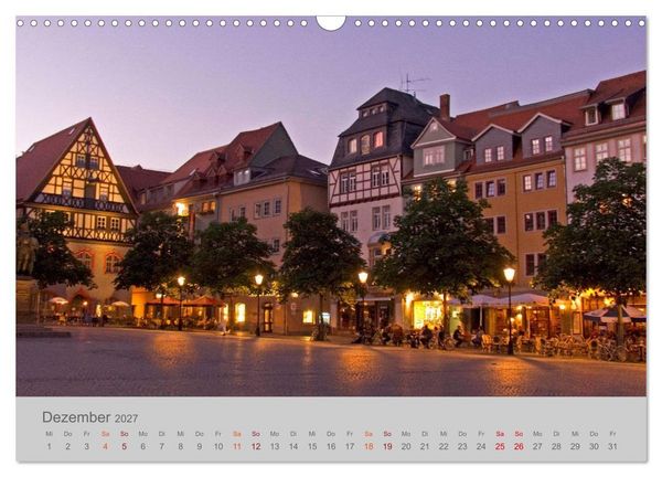 Produktbild: Jena Universit&auml;tstadt an der Saale (Wandkalender 2027 DIN A3 quer), CALVENDO Monatskalender