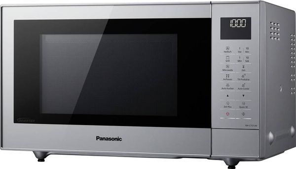 Panasonic NN-CT57JMGPG Mikrowelle Silber 1000W Grillfunktion