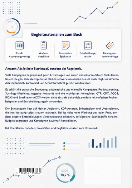 Produktbild: Amazon Ads verstehen und steuern