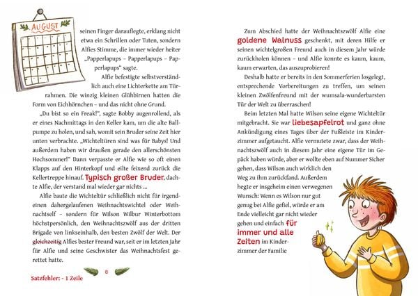 Produktbild: Der Weihnachtszw&ouml;lf - Durch die Wichtelt&uuml;r ins Abenteuer