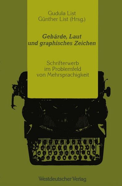 Produktbild: Geb&auml;rde, Laut und graphisches Zeichen