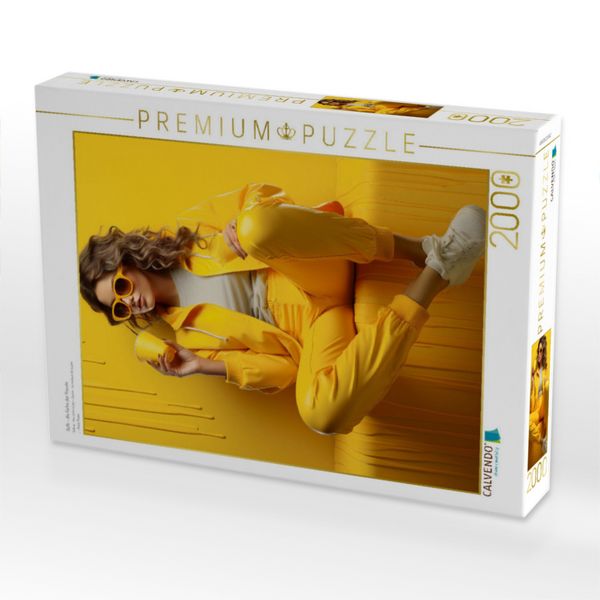 Produktbild: CALVENDO Puzzle Gelb - die Farbe der Freude | 2000 Teile Lege-Gr&ouml;&szlig;e 90x67cm Foto-Puzzle f&uuml;r gl&uuml;ckliche Stunden