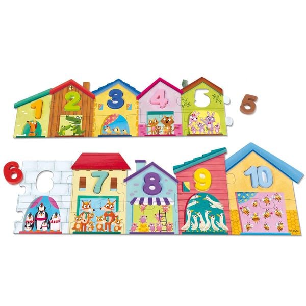 Goula - 1-10 Puzzle NEU