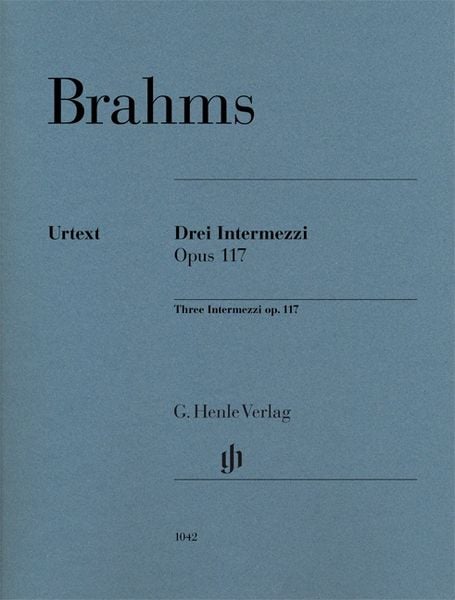 Produktbild: Johannes Brahms - 3 Intermezzi op. 117