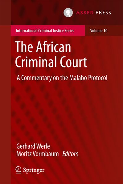 Produktbild: The African Criminal Court