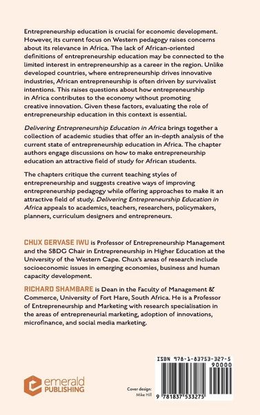 Produktbild: Delivering Entrepreneurship Education in Africa