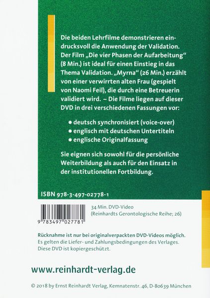 Produktbild: Zwei Lehrfilme zur Validation