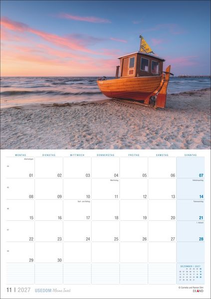 Produktbild: Usedom &hellip;meine Insel Kalender 2027