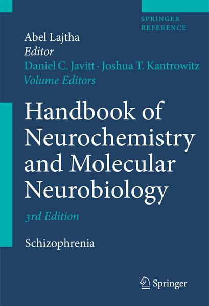 Produktbild: Handbook of Neurochemistry and Molecular Neurobiology