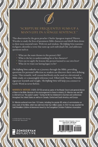 Produktbild: The Defining Verse