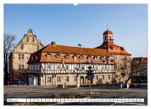 Produktbild: Werrastadt Eschwege (hochwertiger Premium Wandkalender 2026 DIN A2 quer), Kunstdruck in Hochglanz